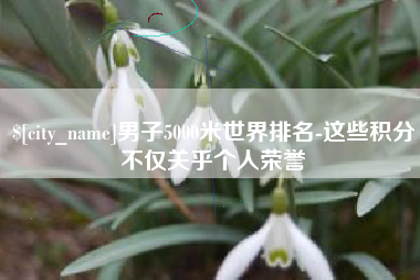 玉林男子5000米世界排名-这些积分不仅关乎个人荣誉