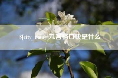 玉林九宫格口诀是什么