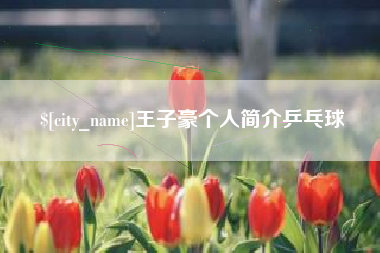 玉林王子豪个人简介乒乓球