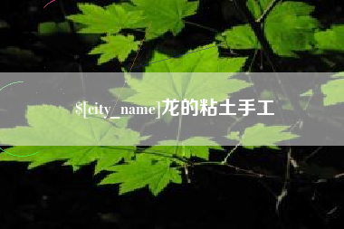 玉林龙的粘土手工