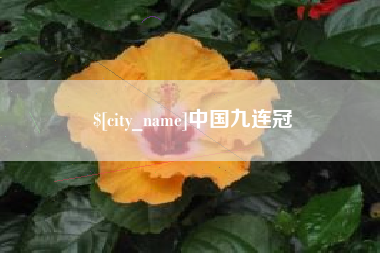 玉林中国九连冠