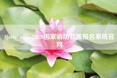 玉林2020国家消防救援报名系统官网