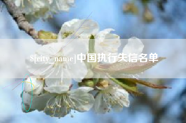 玉林中国执行失信名单