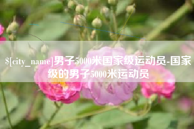玉林男子5000米国家级运动员-国家级的男子5000米运动员