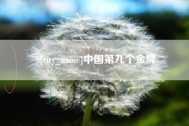 玉林中国第九个金牌