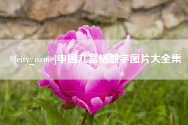 玉林中国九宫格数字图片大全集