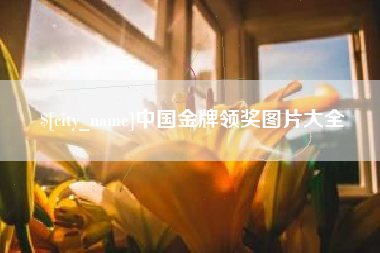 玉林中国金牌领奖图片大全