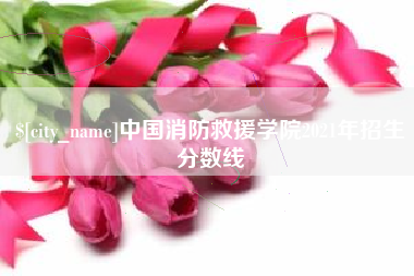 玉林中国消防救援学院2021年招生分数线