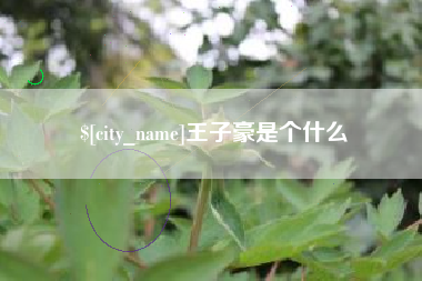 玉林王子豪是个什么